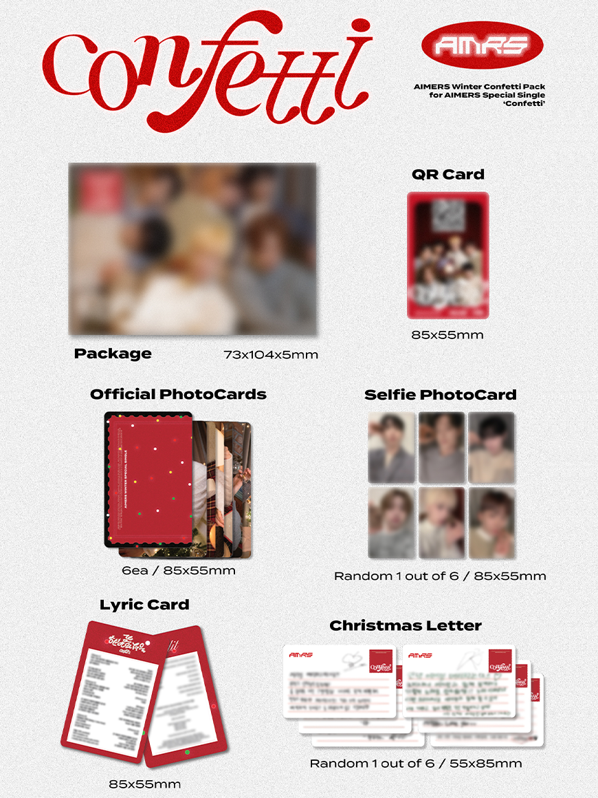 AIMERS - Winter Confetti Pack - Winter Special Single Album