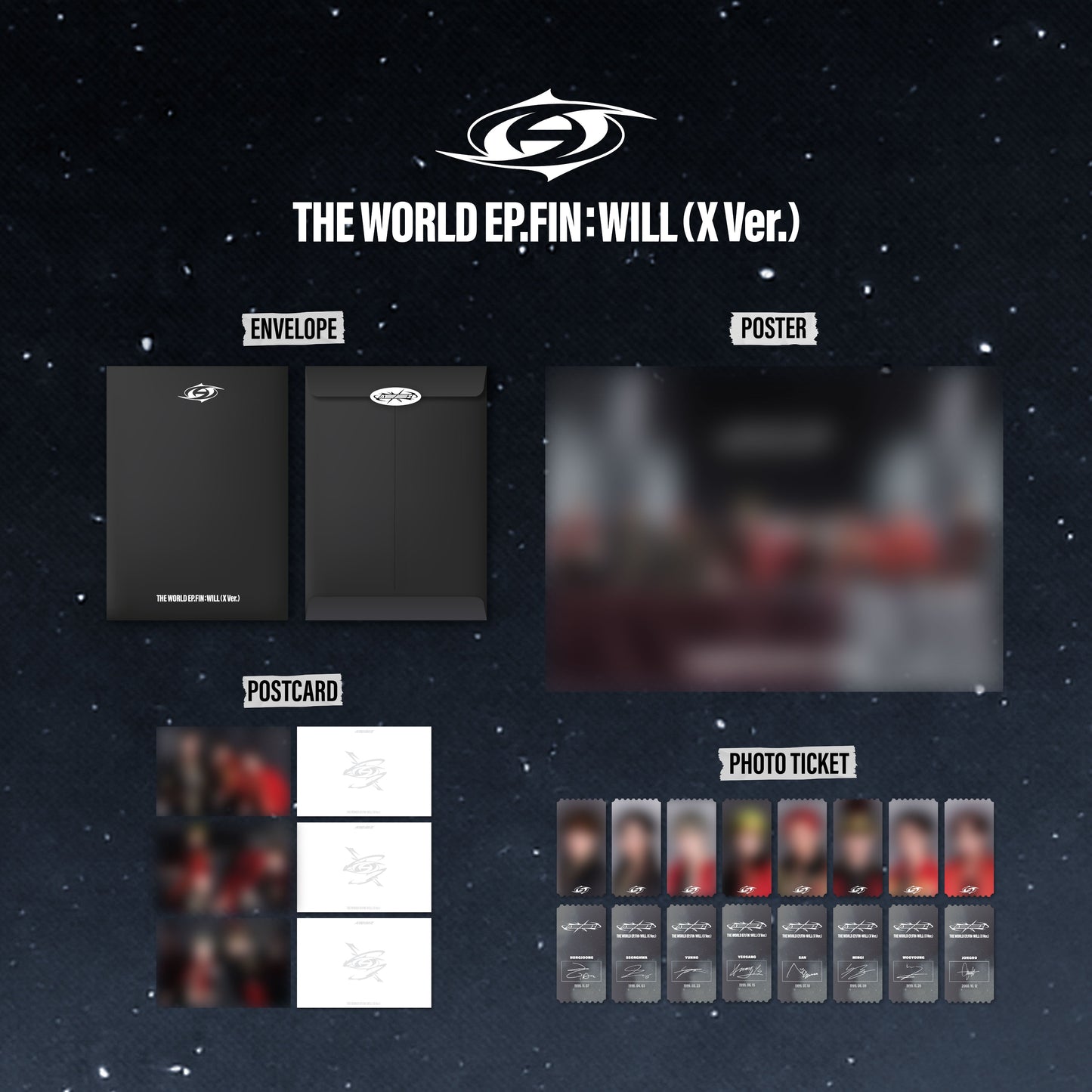 ATEEZ - THE WORLD EP.FIN : WILL - 2nd Full Album (X Ver. / Vinyl)