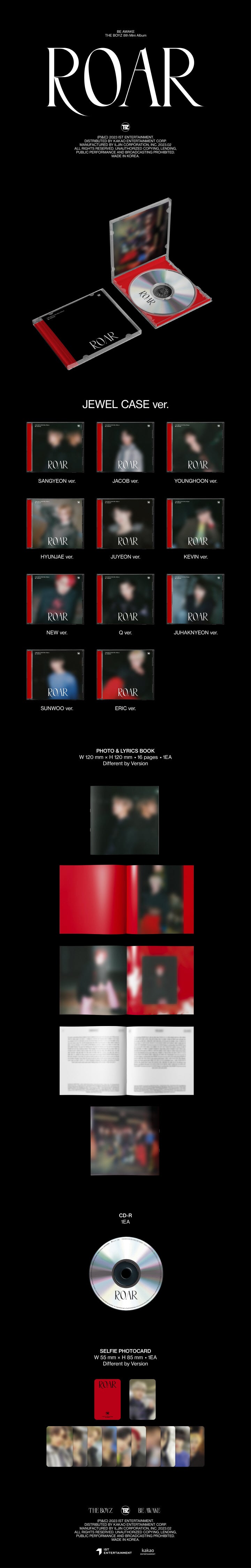 THE BOYZ - BE AWAKE - 8th Mini Album (Jewel Case Ver.)