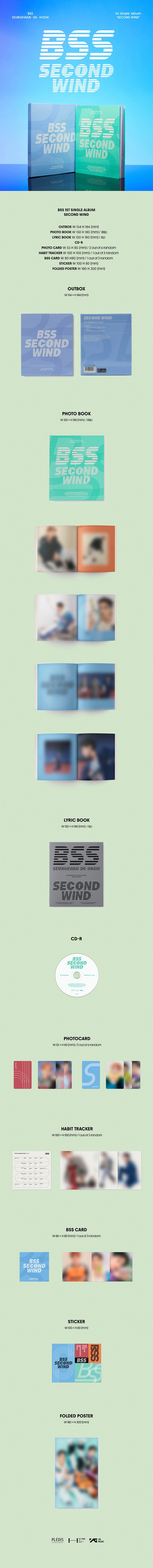 BSS (SEVENTEEN) - SECOND WIND - 1st Single Album (Standard Ver.)