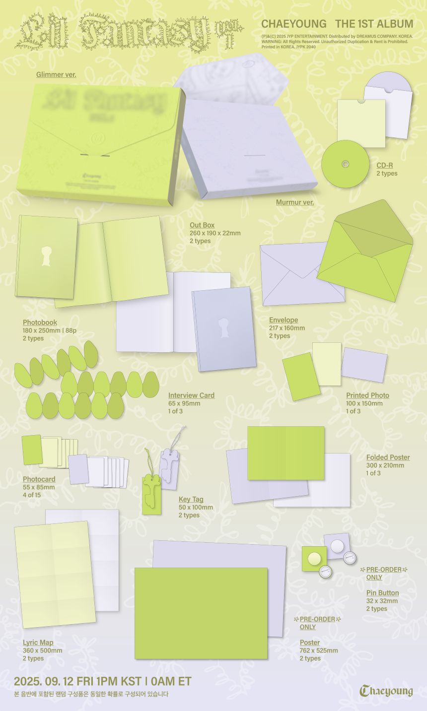 CHAEYOUNG (TWICE) - LIL FANTASY vol.1 - Album (Standard Ver.)