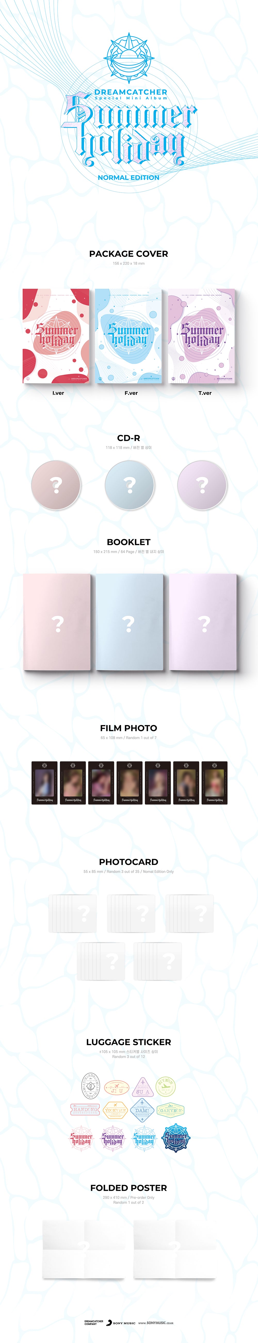 Dreamcatcher - Summer Holiday - Special Mini Album (Standard Ver.)