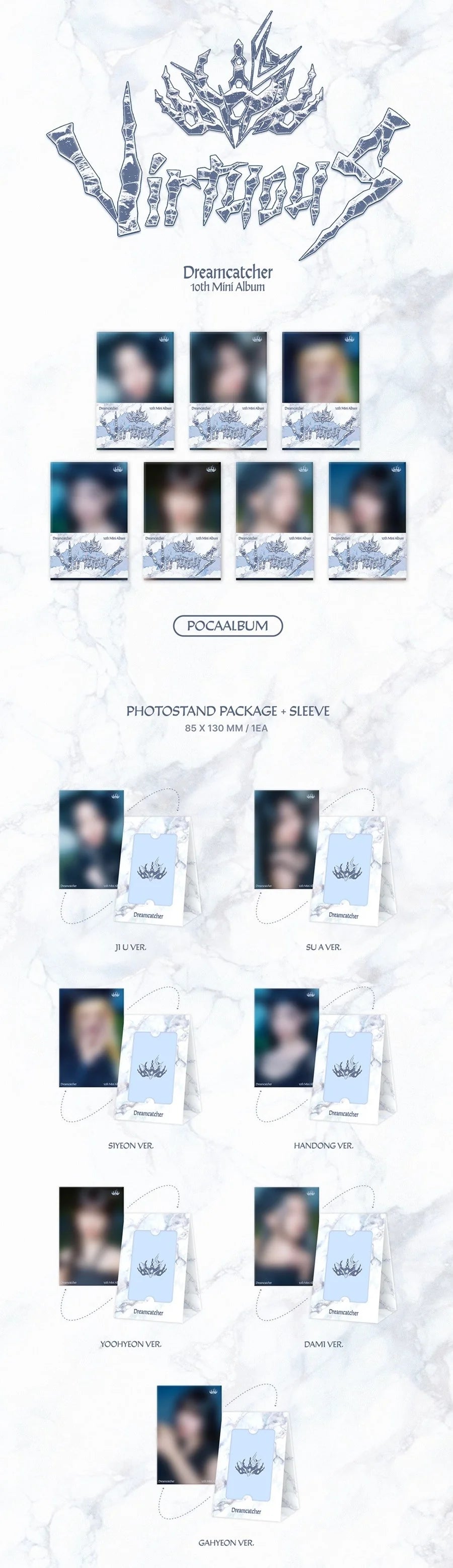 Dreamcatcher - VirtuouS - 10th Mini Album (POCA Album Ver.)