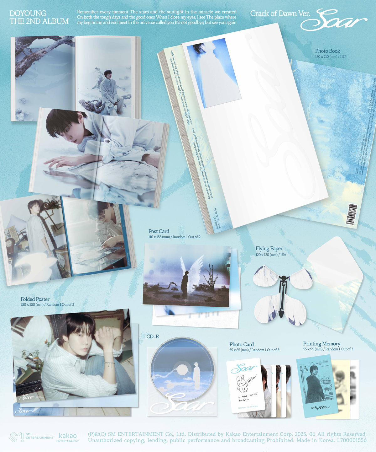 DOYOUNG (NCT) - Soar - 2nd Album (Crack of Dawn Ver.)