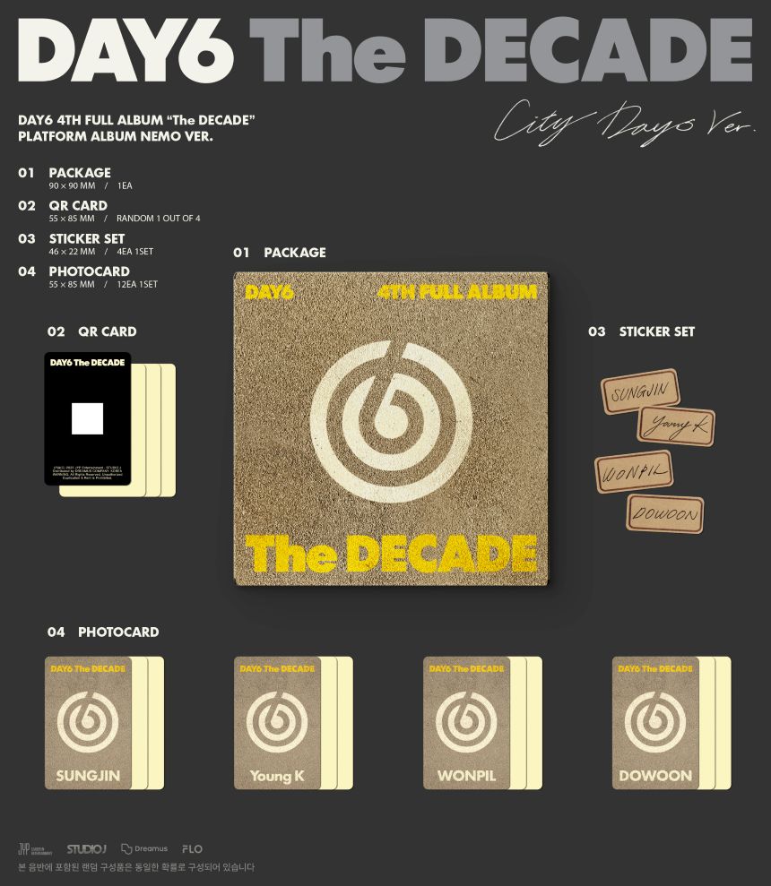 DAY6 - The DECADE - Album (Platform Ver.)