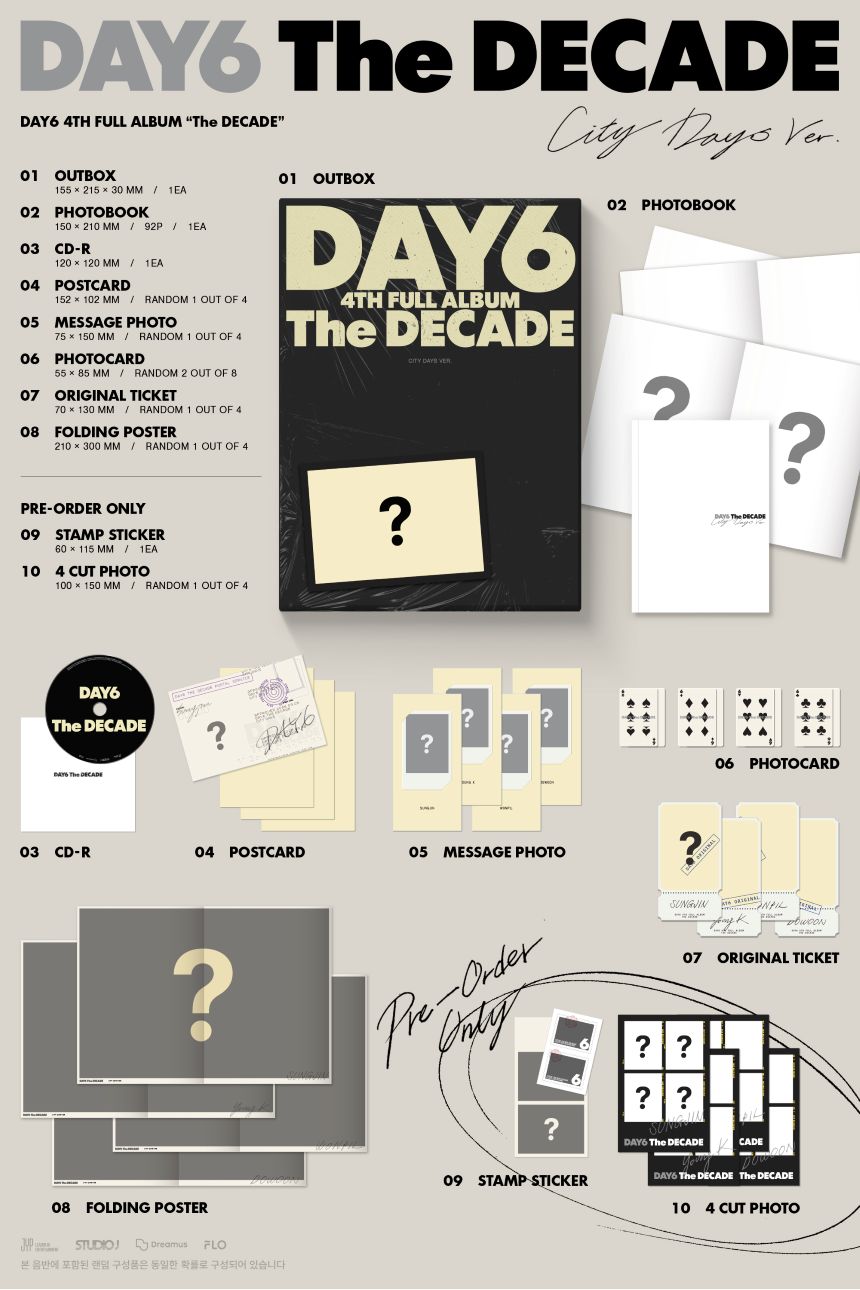 DAY6 - The DECADE - Album (Standard Ver.)