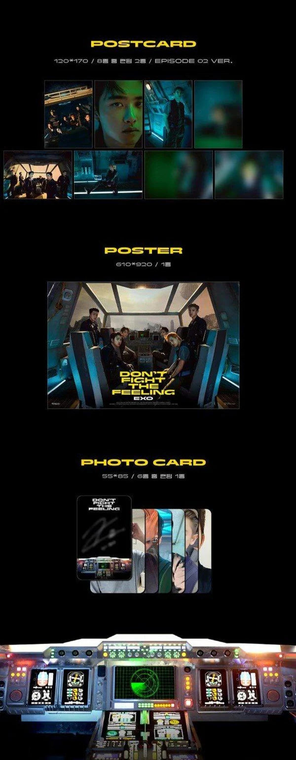 EXO - Don't Fight The Feeling - Special Album (EPISODE 02 PHOTO BOOK Ver.)