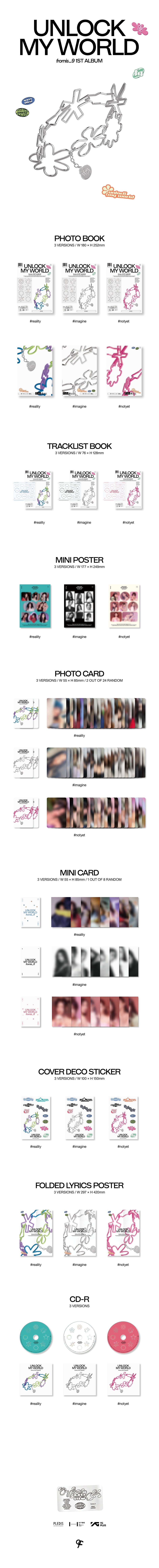 fromis_9 - Unlock My World - 1st Full Album