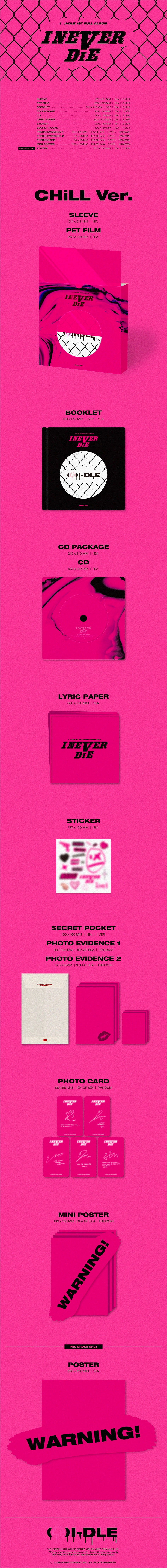 (G)I-DLE - I NEVER DIE - 1st Full Album