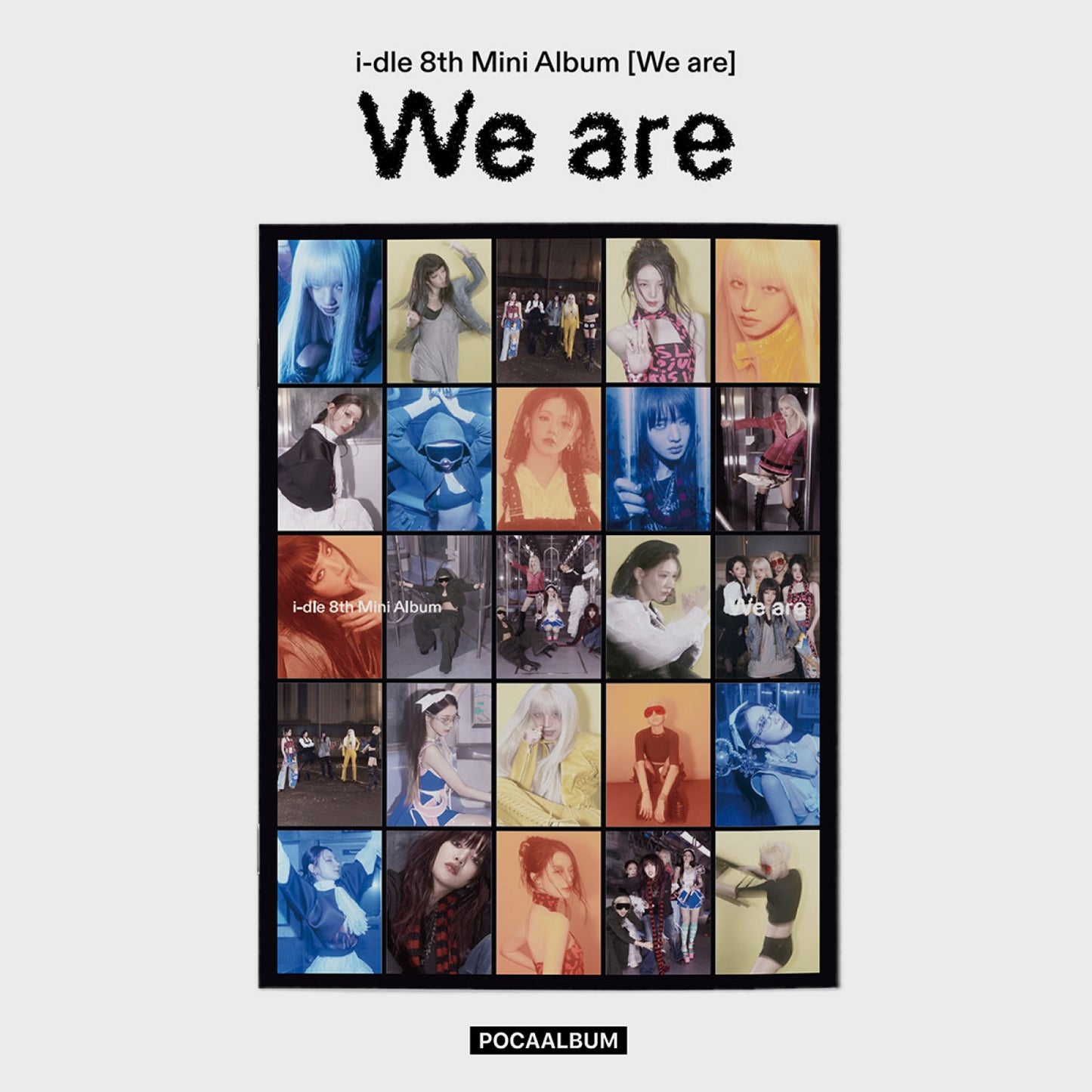 i-dle - We are - 8th Mini Album (POCAALBUM / PHOTOBOOK Ver.)