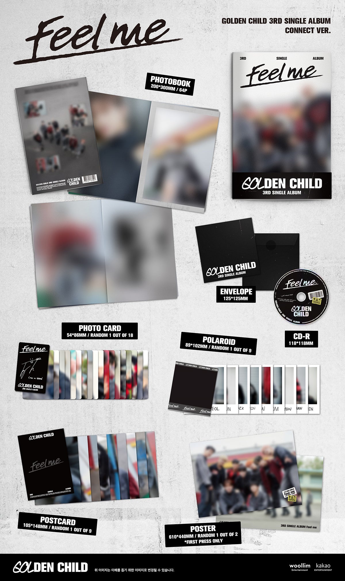 Golden Child - Feel Me - 3rd Single Album