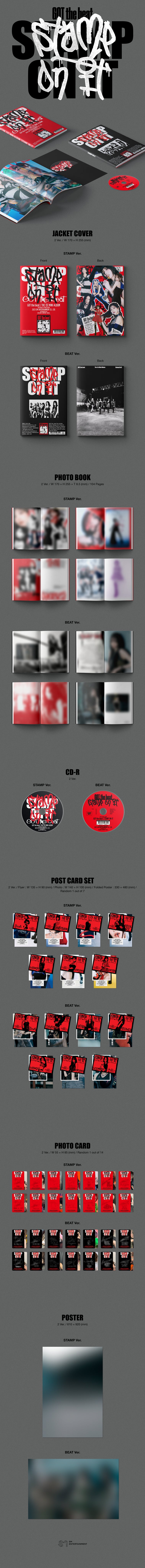 GOT the beat - Stamp On It - 1st Mini Album (Photobook Ver.)