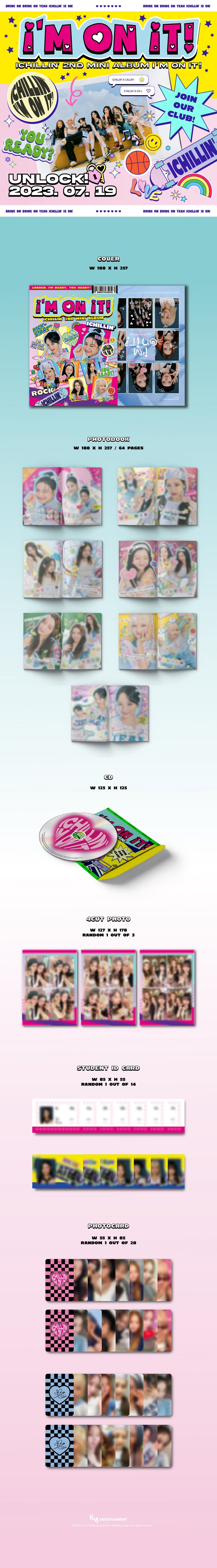 ICHILLIN' - I'M ON IT! - 2nd Mini Album