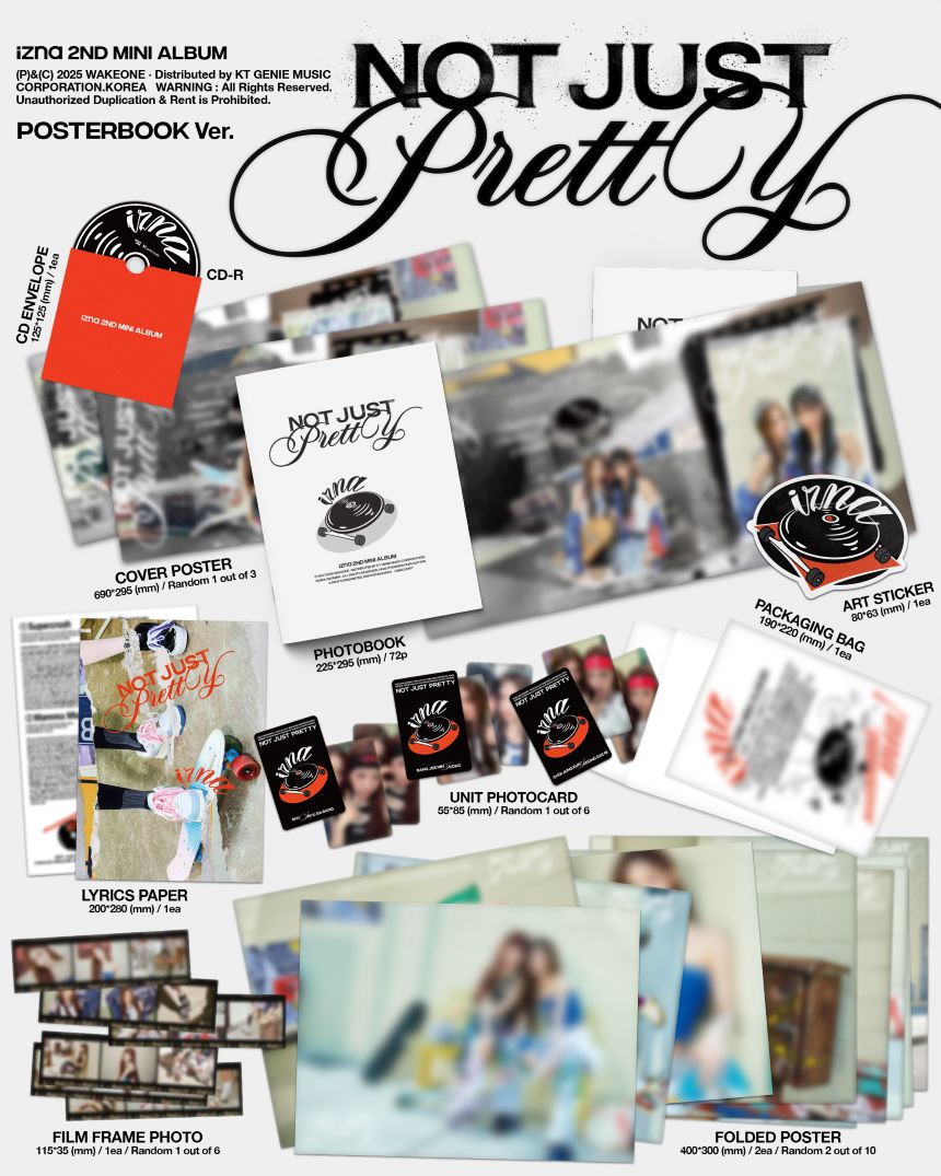 izna - Not Just Pretty - Album (Posterbook Ver.)