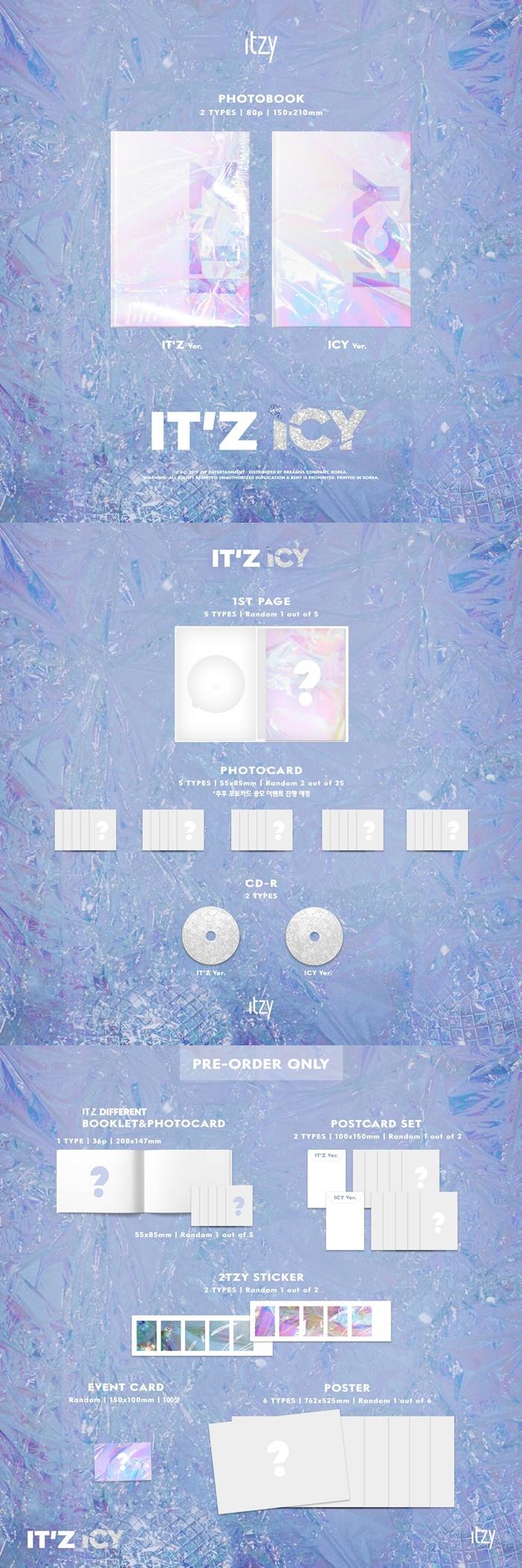 ITZY - IT’Z ICY - 1st Mini Album