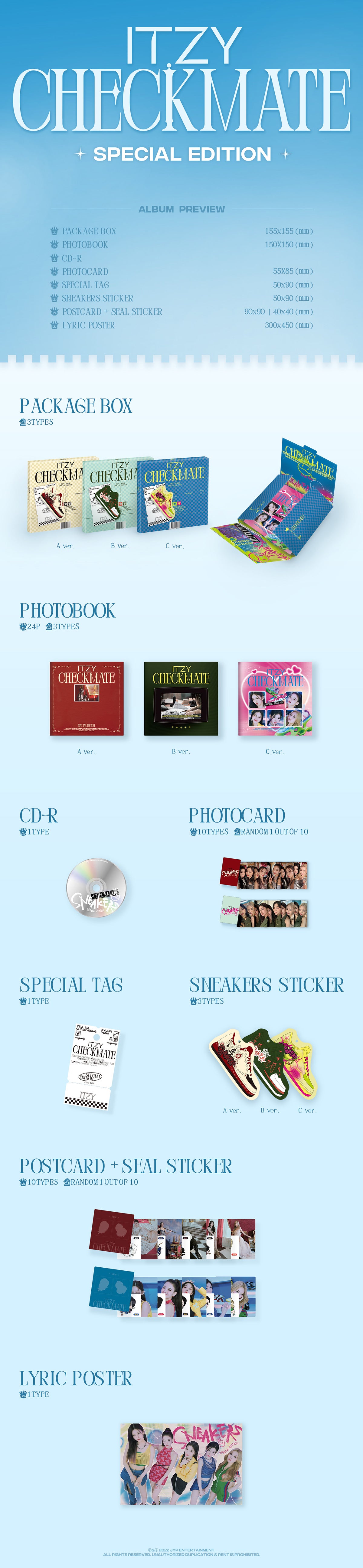 ITZY - CHECKMATE - Mini Album Special Edition