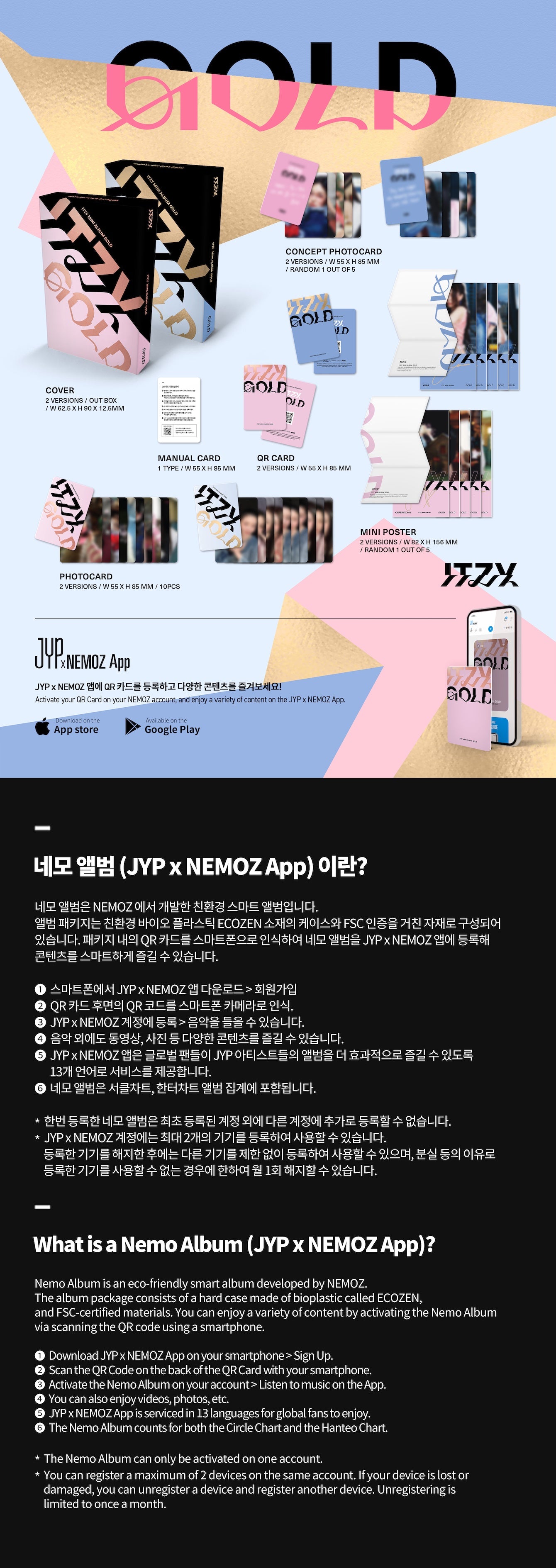 ITZY - GOLD - Album (Nemo Ver.)