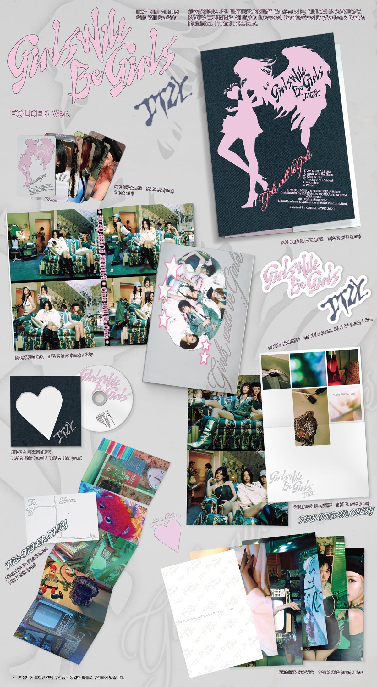 ITZY - Girls Will Be Girls - Album (Folder Ver.)