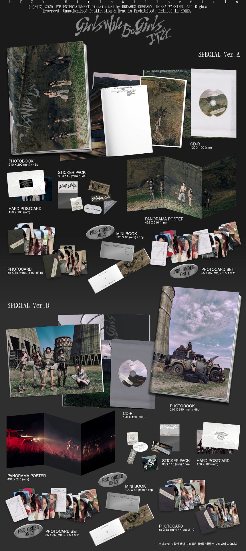 ITZY - Girls Will Be Girls - Album (Special Edition)