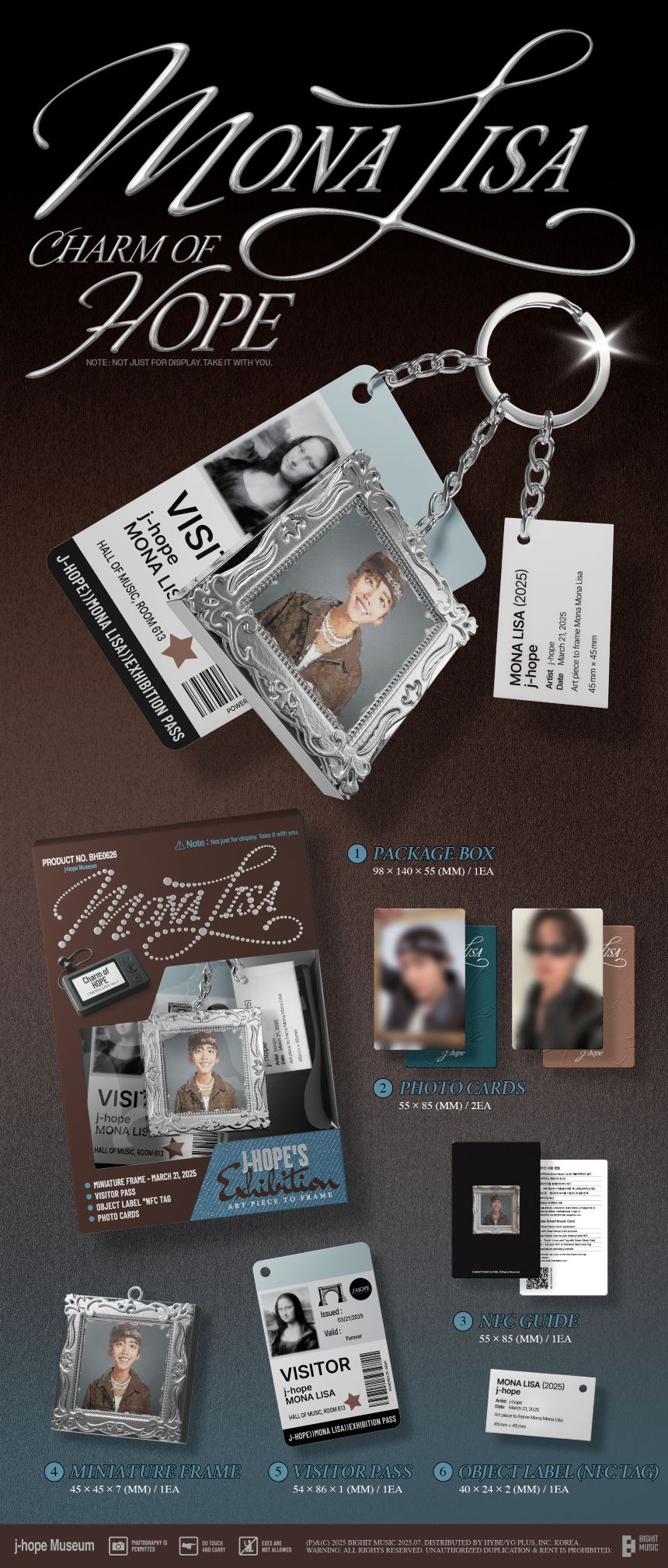 J-Hope (BTS) - Charm of HOPE - Album (MONA LISA Ver.)