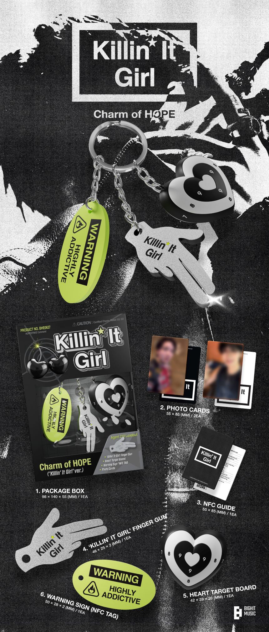 J-Hope (BTS) - Charm of HOPE - Album (Killin’ It Girl Ver.)