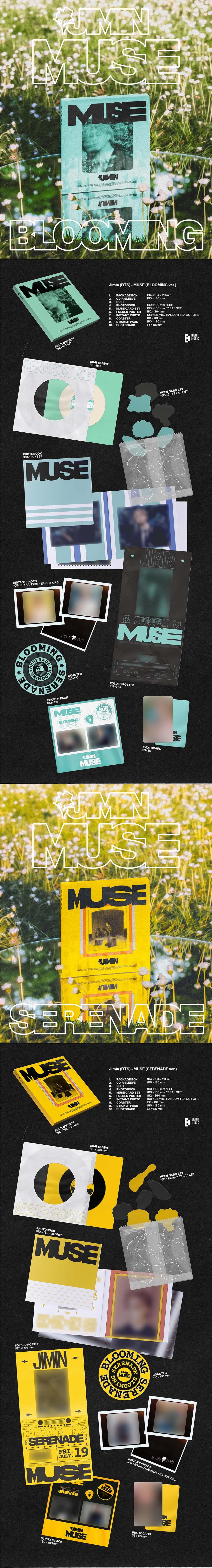 JIMIN (BTS) - MUSE - 2nd Solo Album (Standard Ver.)