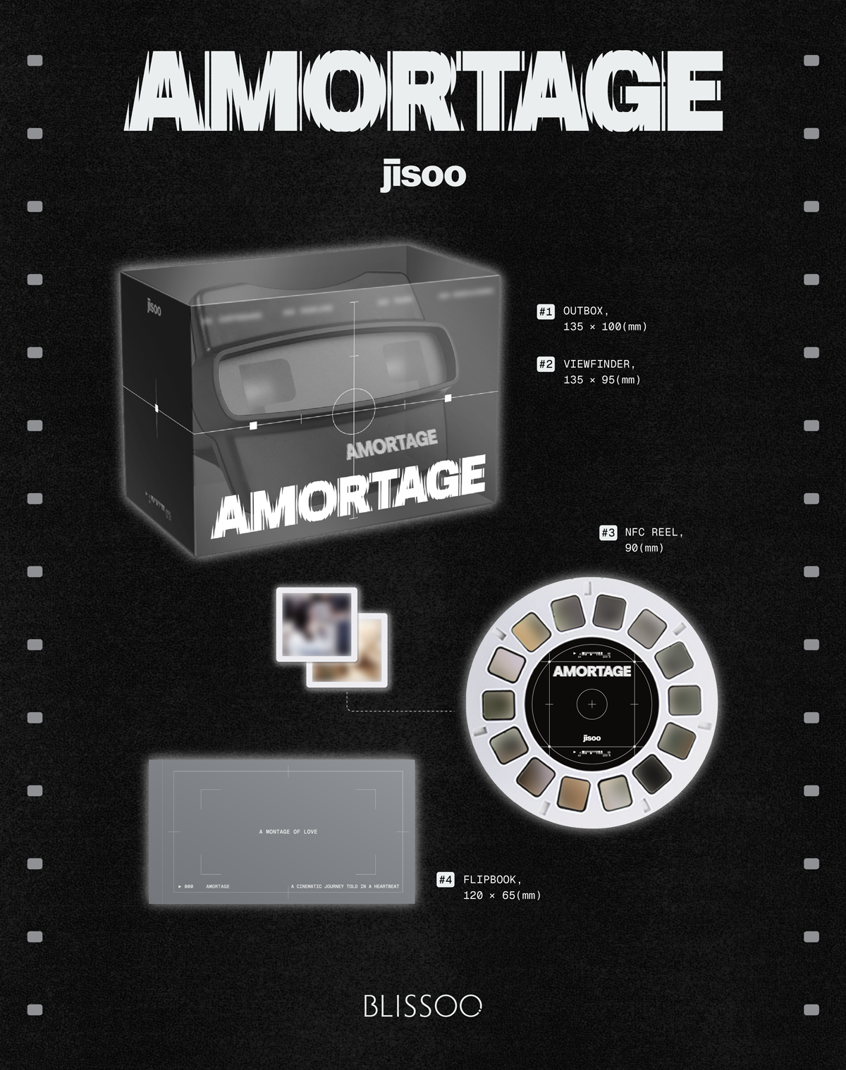 JISOO (BLACKPINK) - AMORTAGE - Album (Reels Ver.)