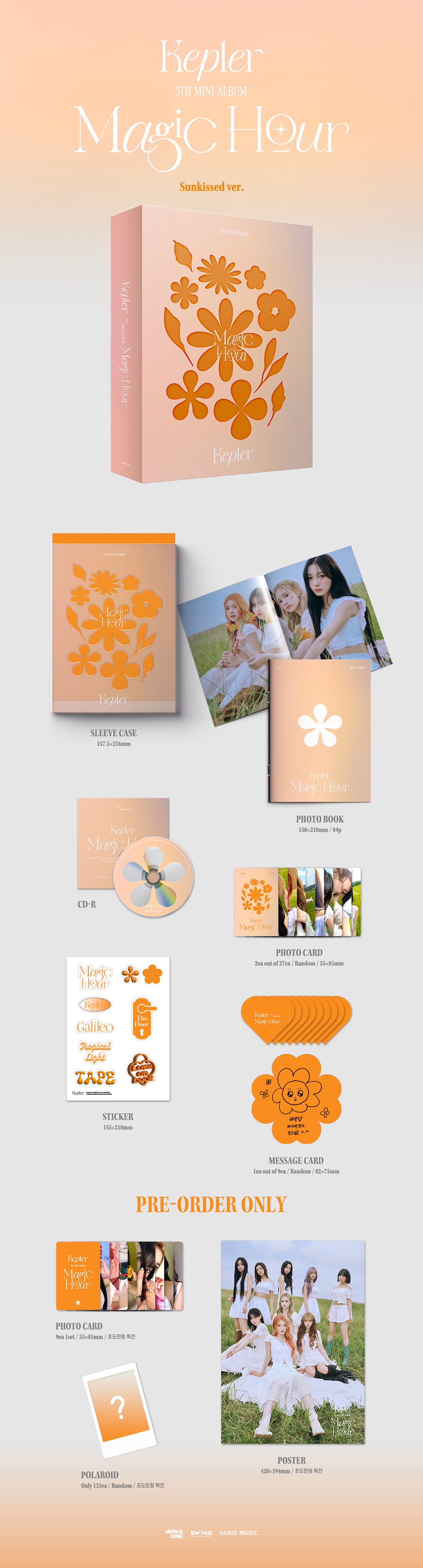 Kep1er - Magic Hour - 5th Mini Album (Standard Ver.)