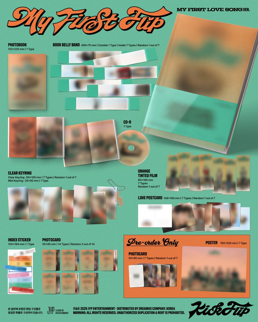 KickFlip - My First Flip - 3rd Mini Album (Standard Ver.)