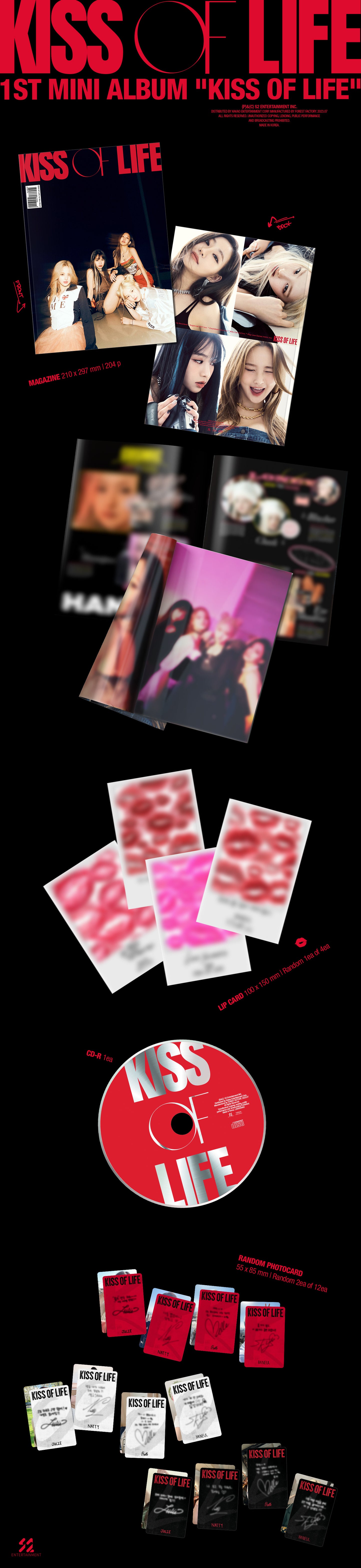 KISS OF LIFE - KISS OF LIFE - 1st Mini Album
