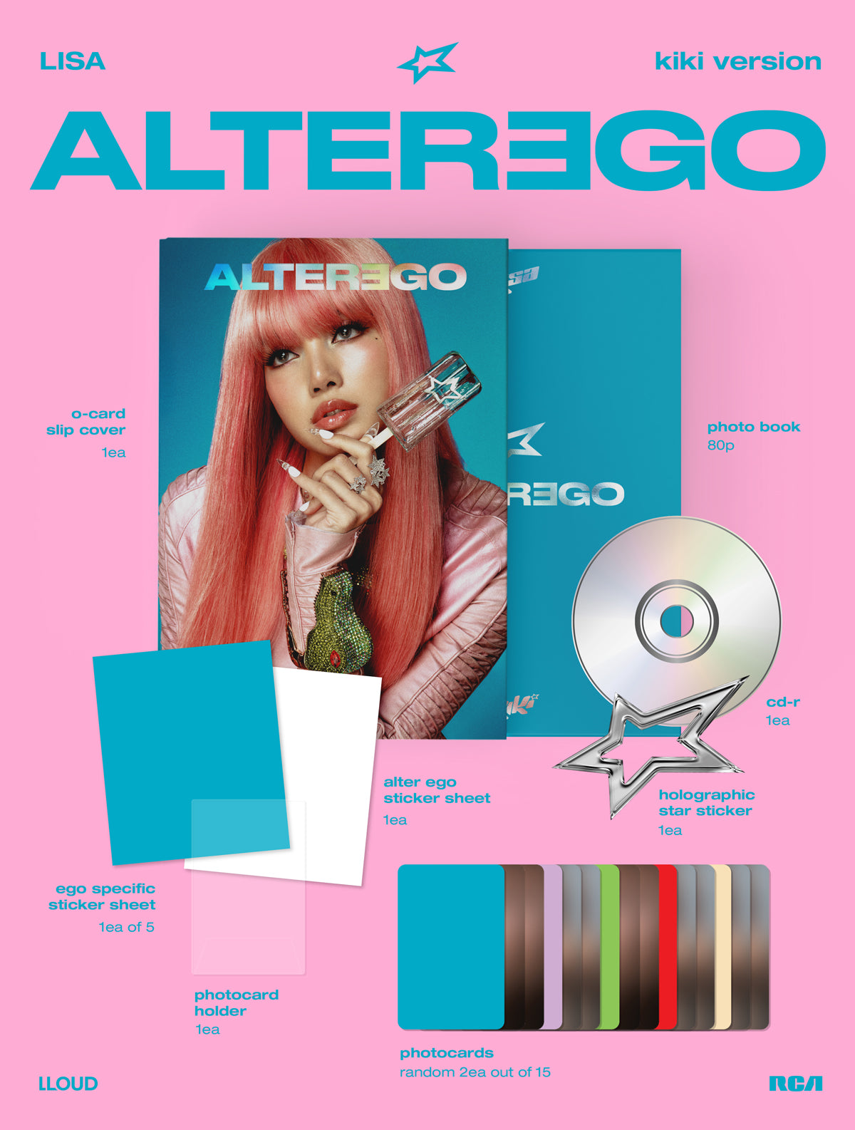 LISA (BLACKPINK) - Alter Ego - Album (Kiki Ver.)