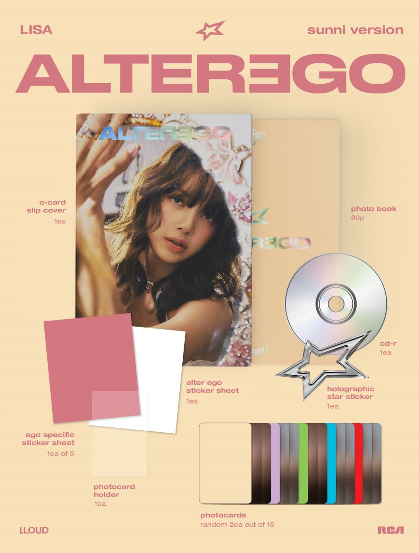 LISA (BLACKPINK) - Alter Ego - Album (Sunni Ver.)