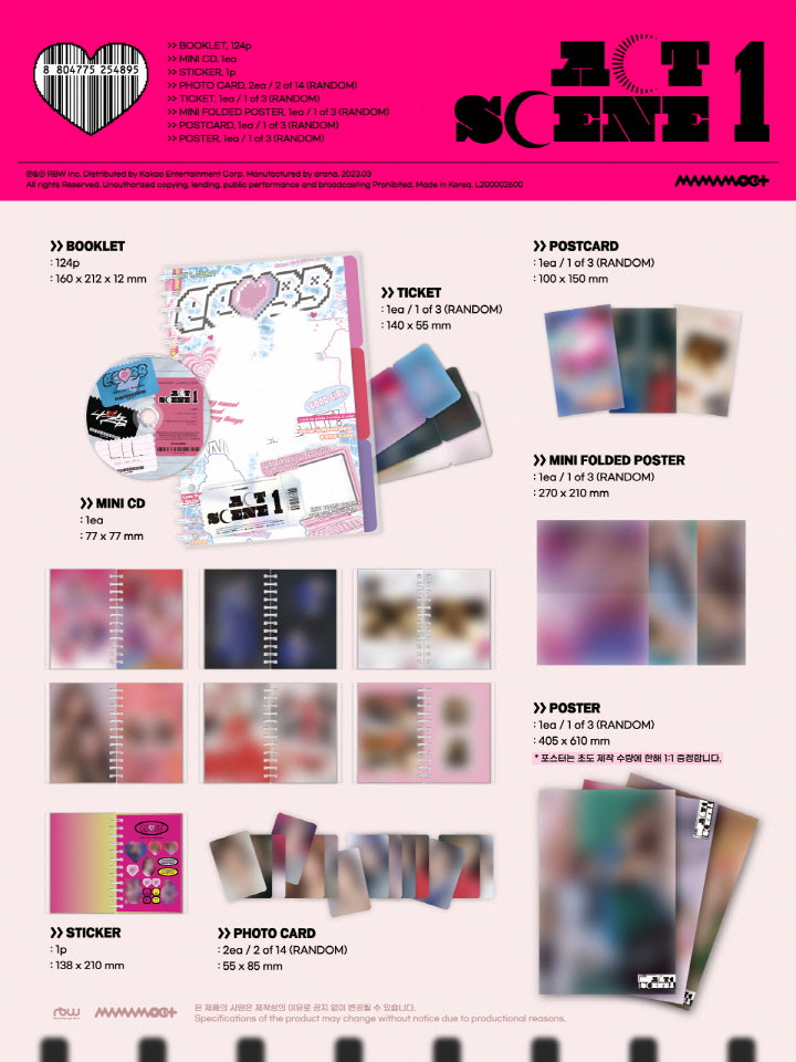 Mamamoo+ - ACT 1 SCENE 1 - 1st Single Album