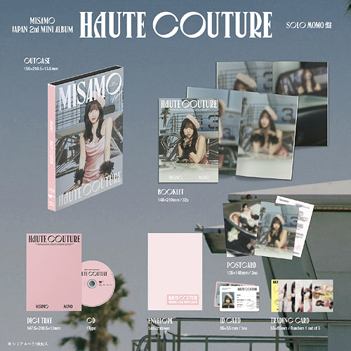 MISAMO (TWICE) - HAUTE COUTURE - Japan 2nd Mini Album (MOMO Ver.)