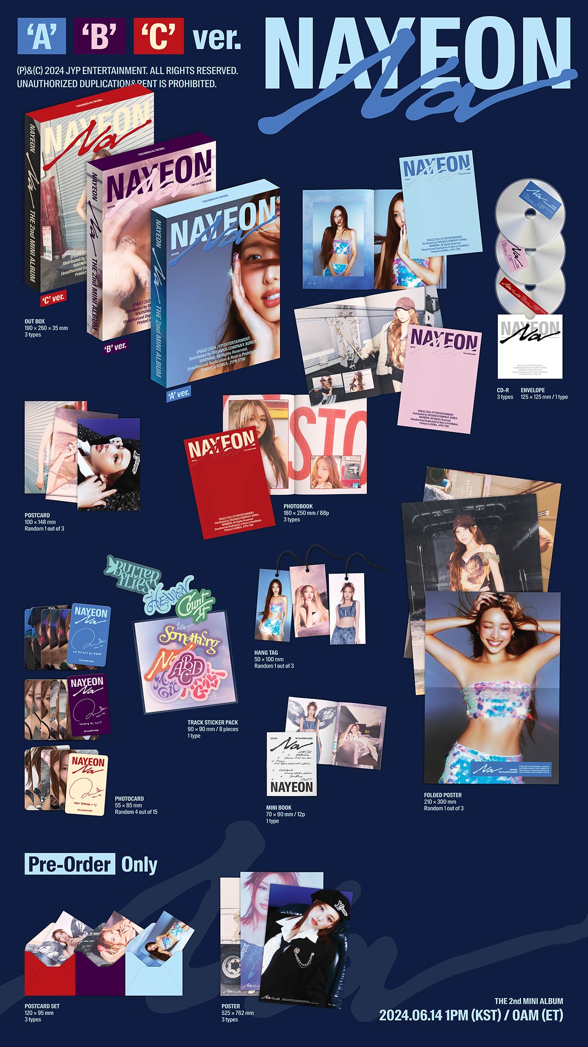 Nayeon (TWICE) - NA - 2nd Mini Album (Standard Ver.)