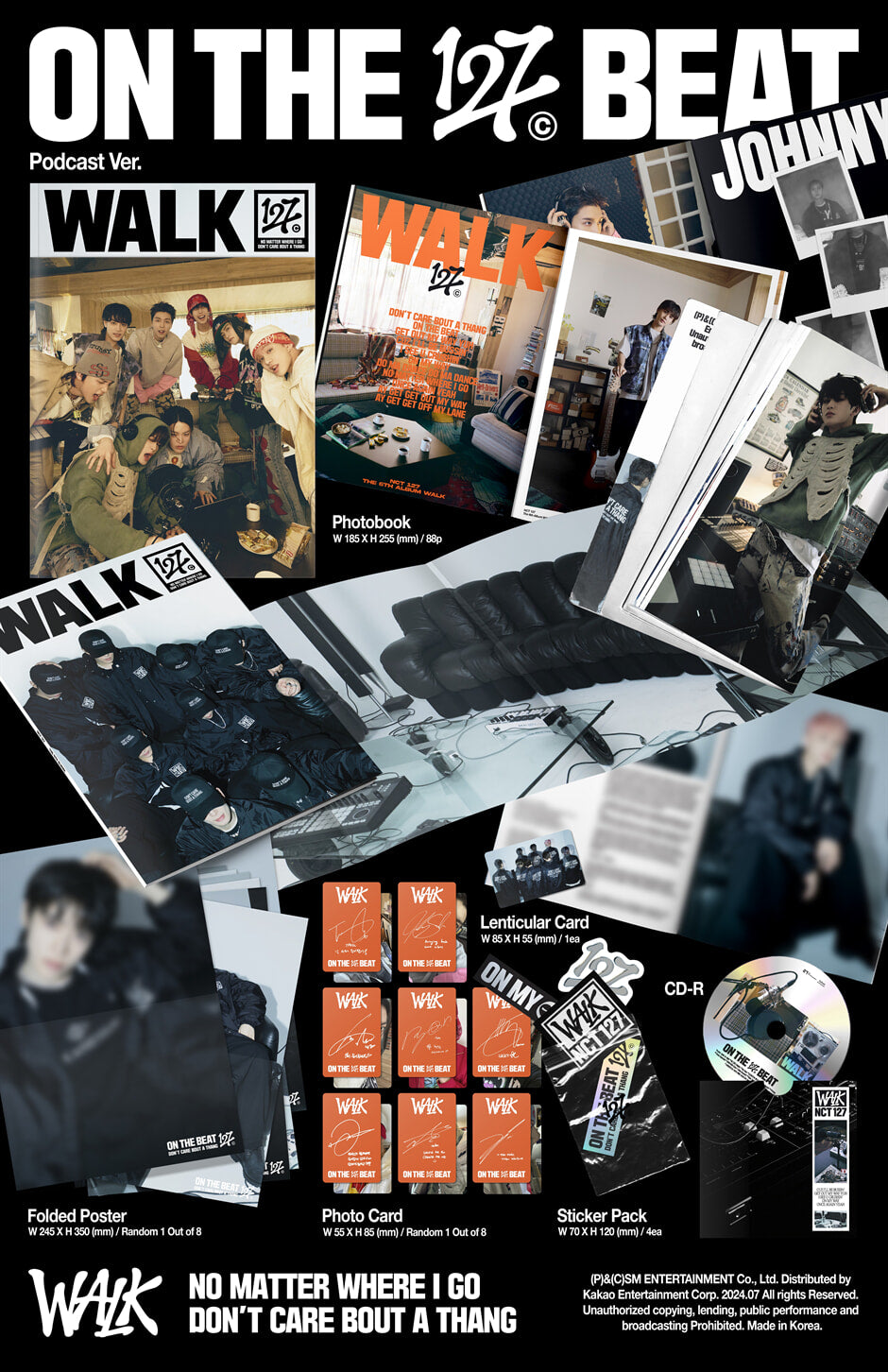 NCT 127 - WALK - 6th Album (Podcast Ver.)