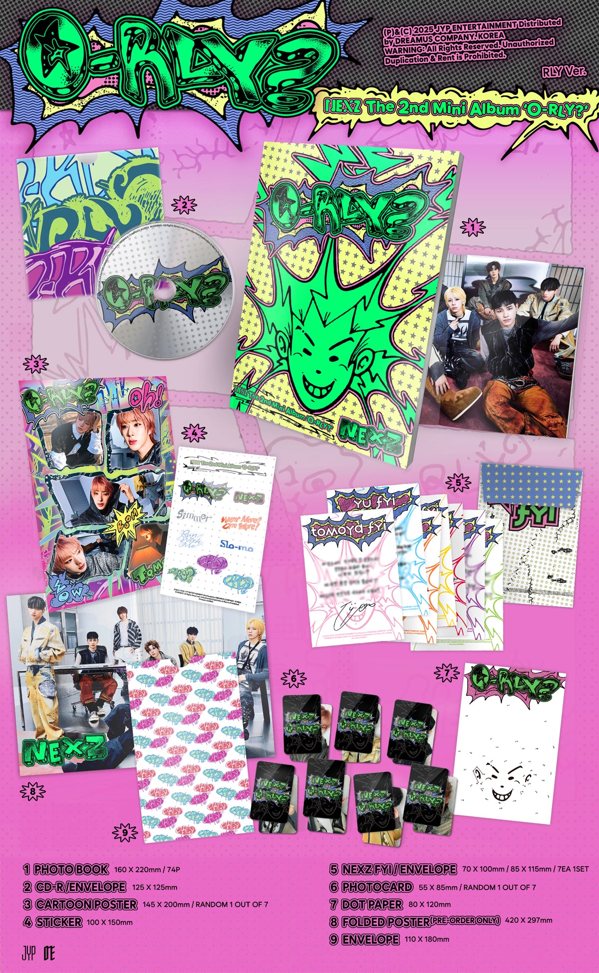 NEXZ - O-RLY? - 2nd Mini Album