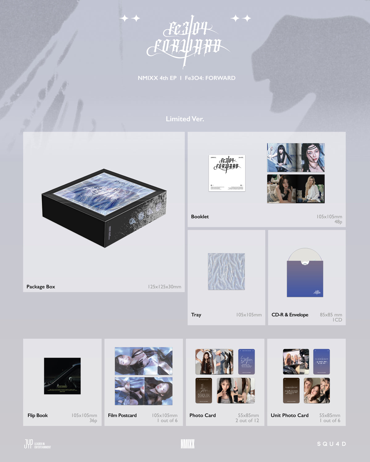 NMIXX - Fe3O4: FOWARD - 4th EP Album (Limited Ver.)