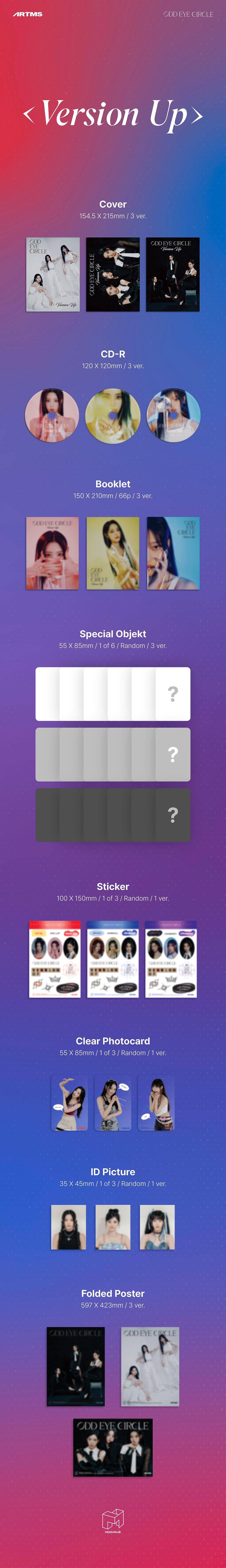 ODD EYE CIRCLE - Version Up - Mini Album (Standard Ver.)
