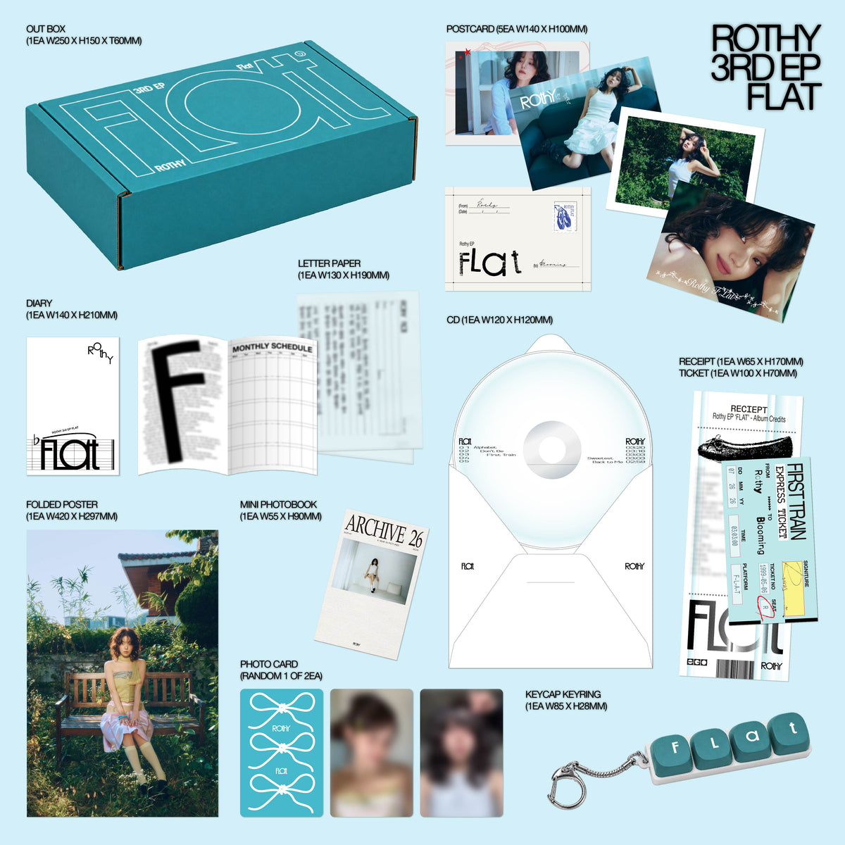 (Pre-Order) Rothy - FLAT - EP Album