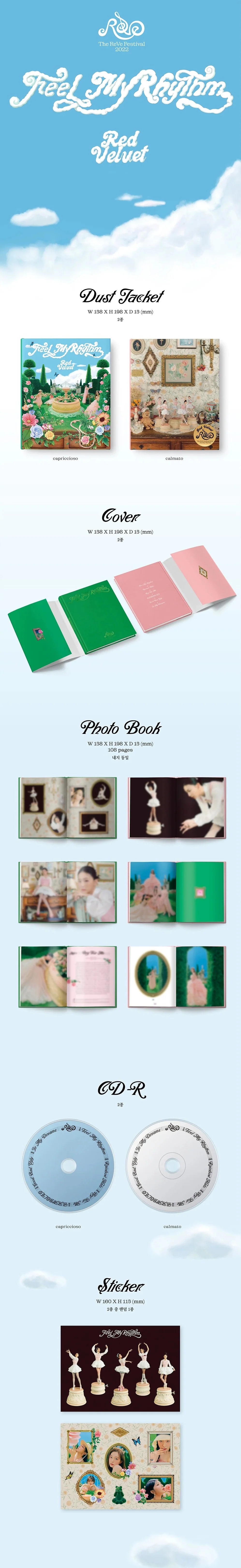 Red Velvet - The ReVe Festival 2022 - Feel my Rhythm - Mini Album (ReVe Ver.)