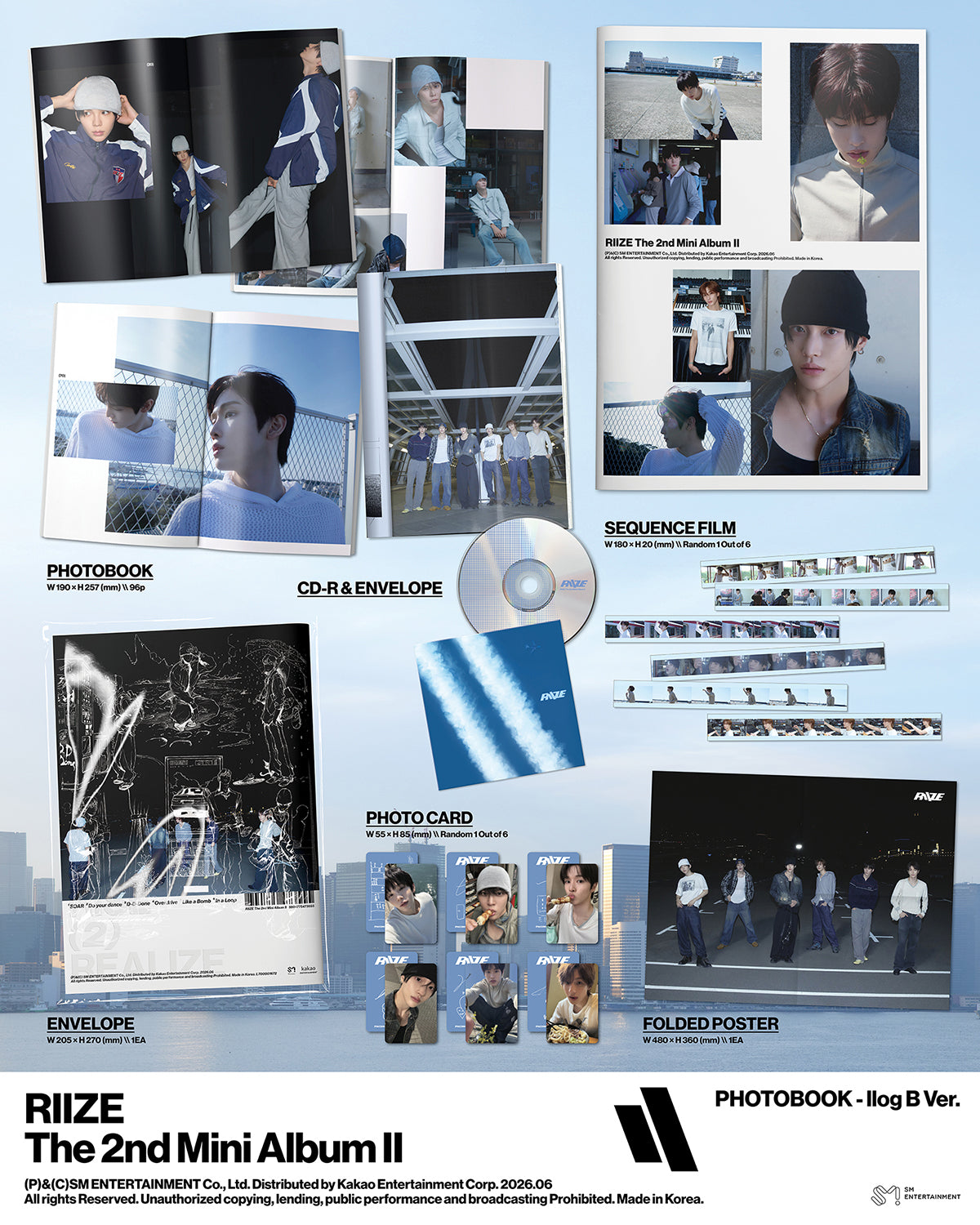 (Pre-Order) RIIZE - II - 2nd Mini Album (Photobook Ver.)