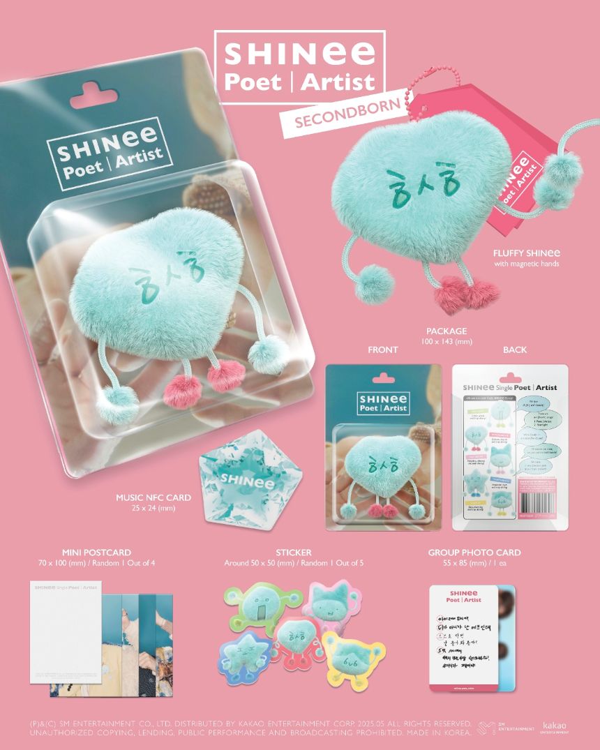 SHINee - Poet I Artist - Single Album (SECONDBORN Ver.)