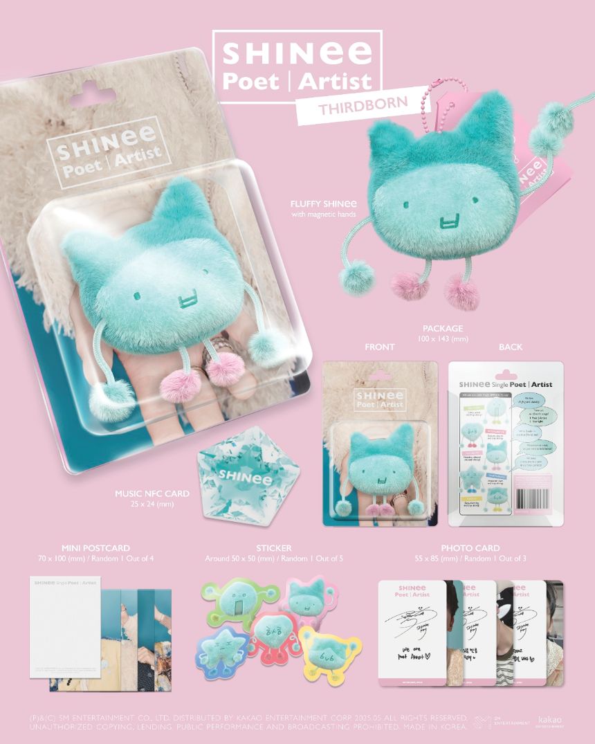 SHINee - Poet I Artist - Single Album (THIRDBORN Ver.)