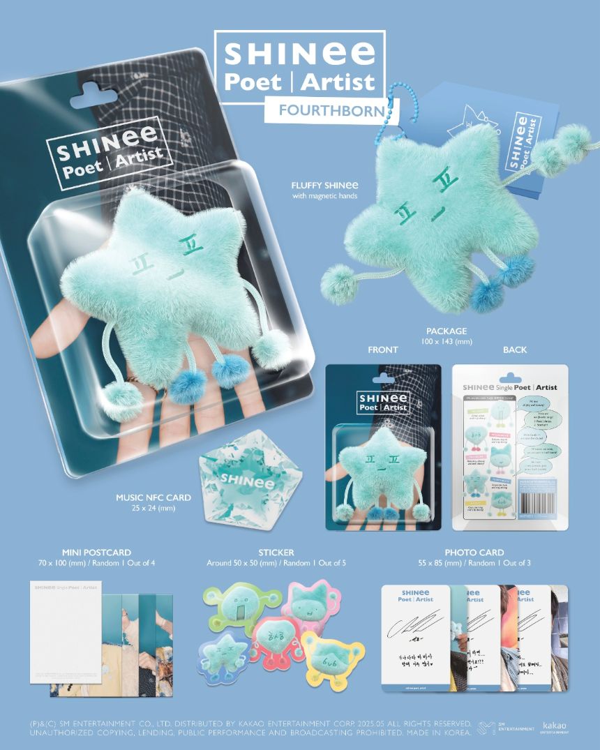 SHINee - Poet I Artist - Single Album (FOURTHBORN Ver.)