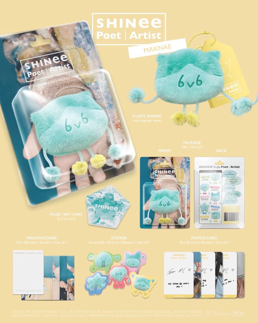 SHINee - Poet I Artist - Single Album (MAKNAE Ver.)