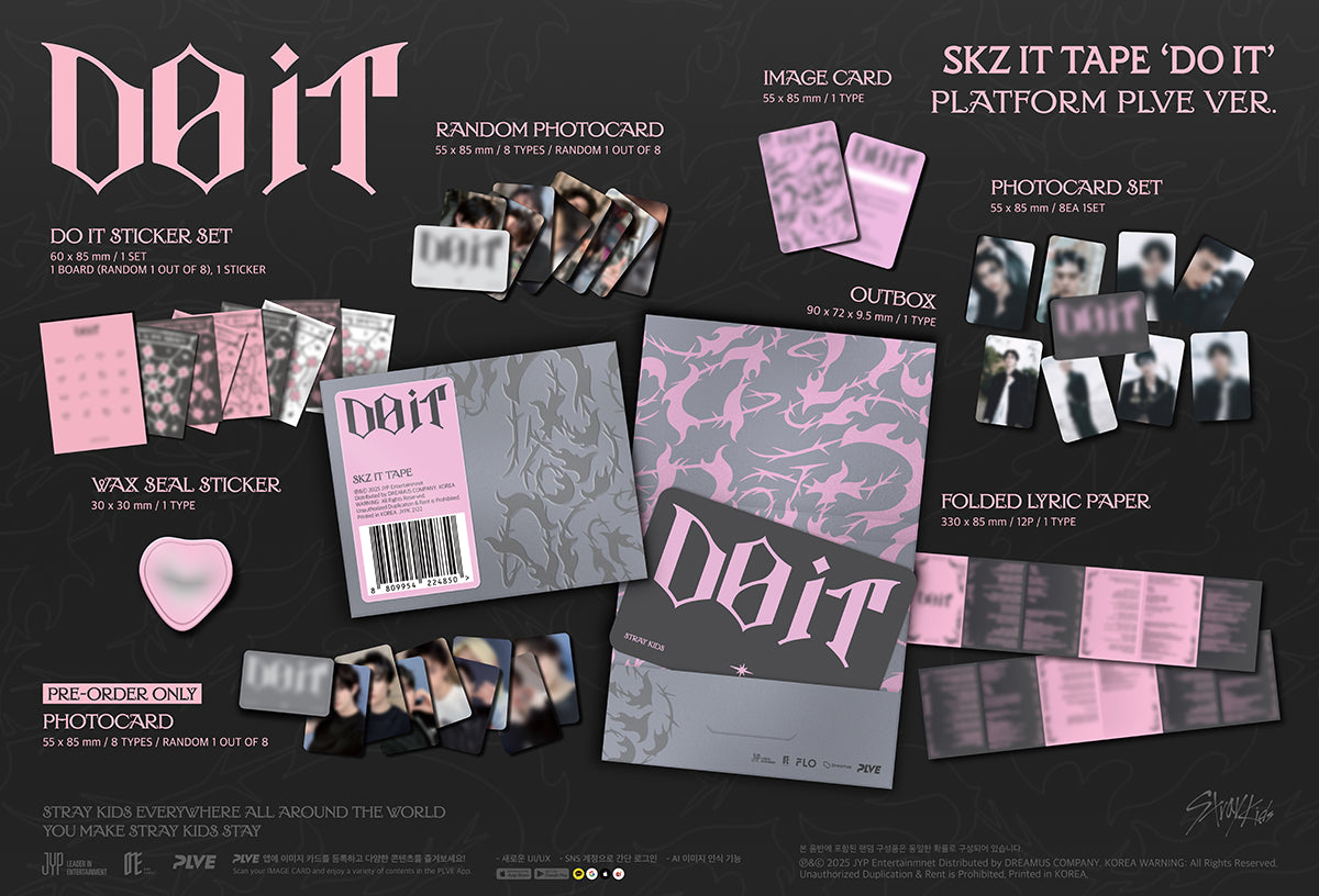 Stray Kids - DO IT / SKZ IT TAPE - Album (PLATFORM PLVE Ver.)