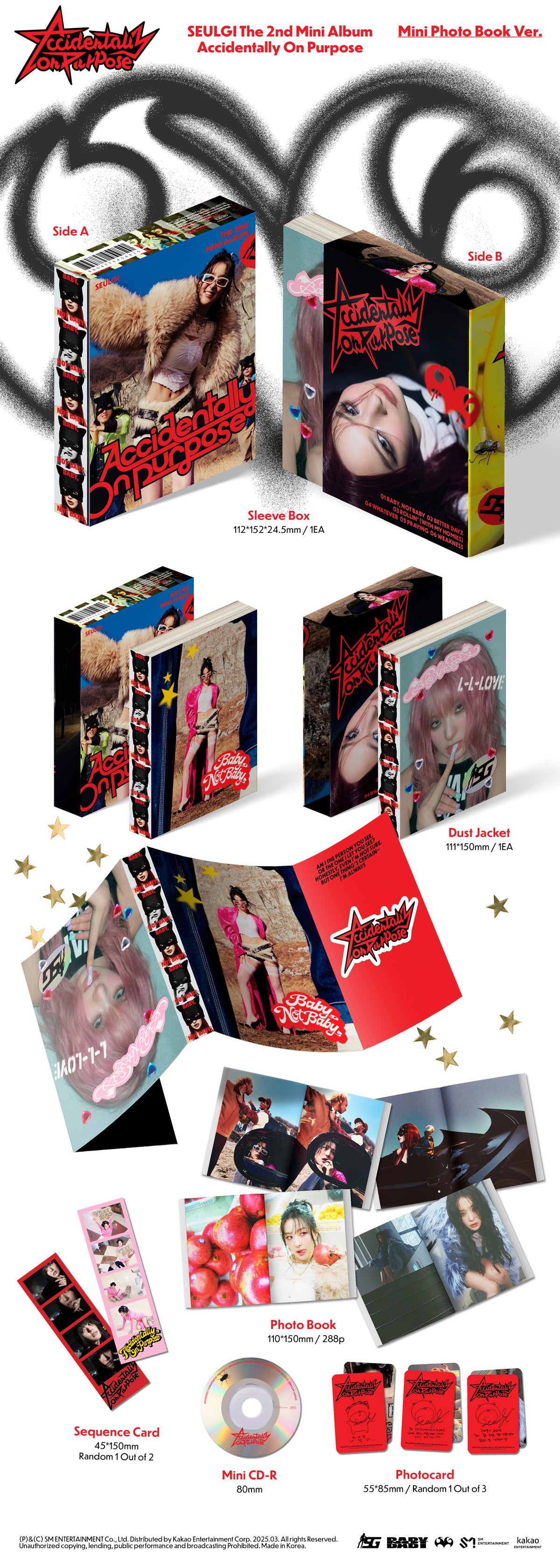 SEULGI (Red Velvet) - Accidentally On Purpose - 2nd Mini Album (Mini Photobook Ver.)