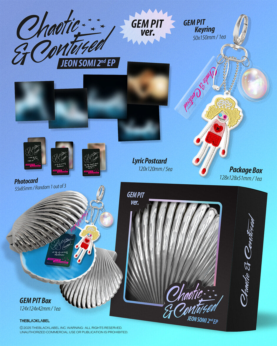 JEON SOMI - Chaotic & Confused - 2nd EP Album (GEM PIT Ver.)