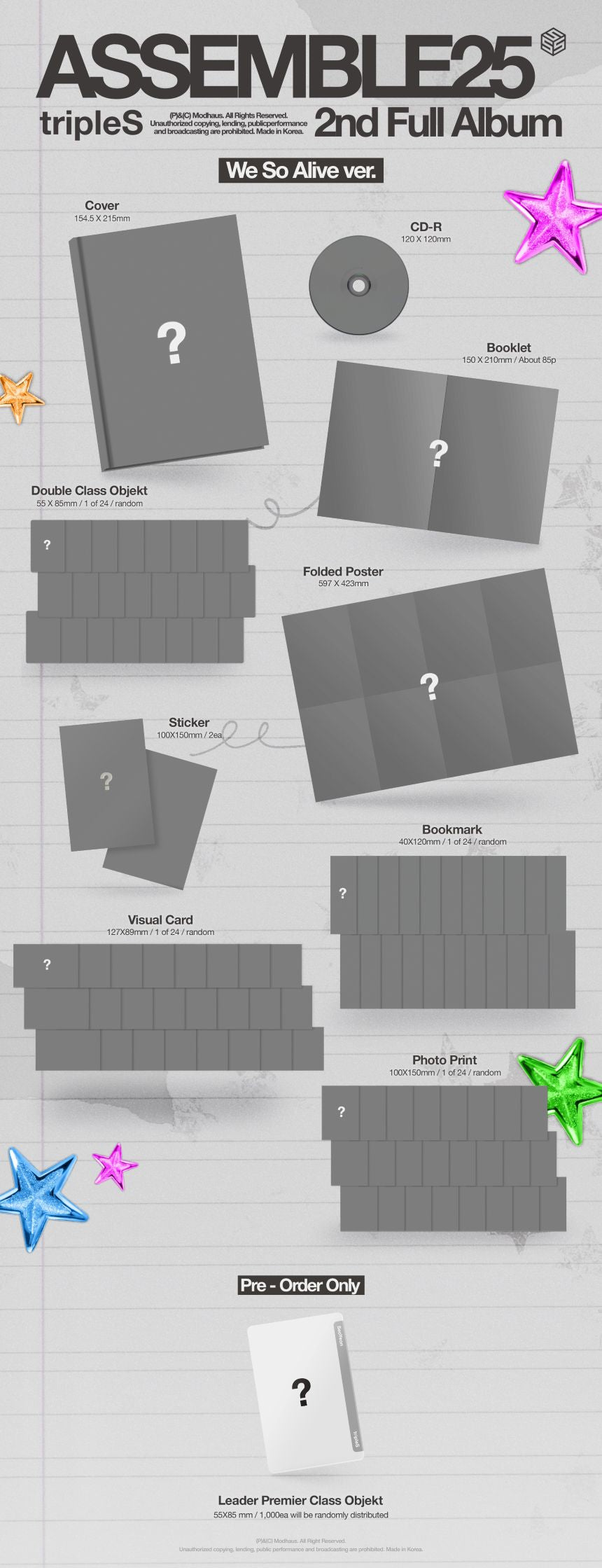 tripleS - ASSEMBLE25 - 2nd Full Album (Standard Ver.)